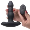 Thunderplugs Vibrating Butt Plugs | Butt Plugs>Vibrating and Thrusting Remote Control Silicone Anal Plug