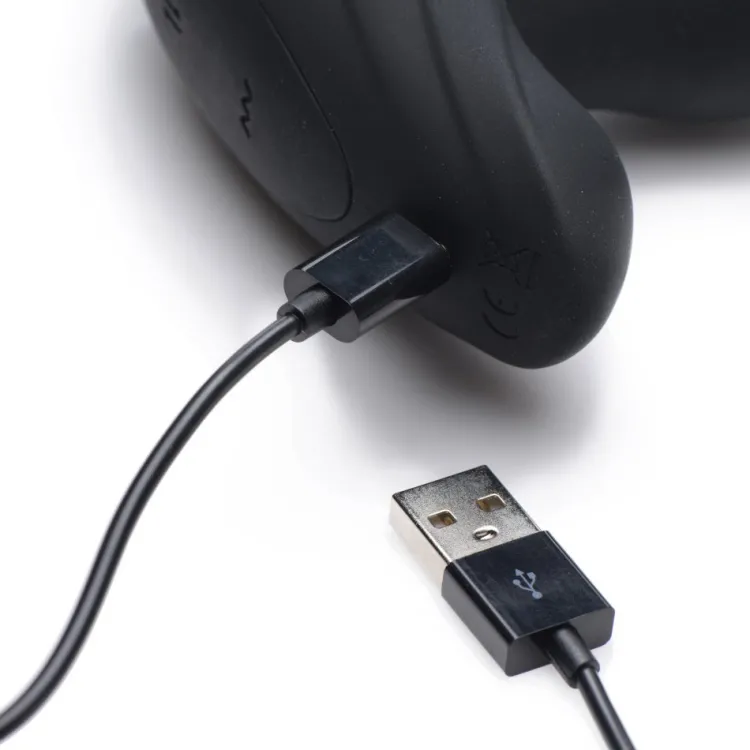 Thunderplugs Vibrating Butt Plugs | Butt Plugs>Vibrating and Thrusting Remote Control Silicone Anal Plug