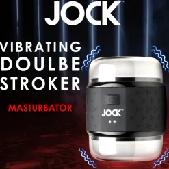 Jock Vibrating Strokers | Vibrating Masturbators>Vibrating Double Stroker