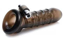 Trinity Vibes Penis Extenders & Sleeves>Vibrating Girth Enhancement Sheath