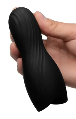 Trinity Vibes Travel Essentials | Silicone Vibrators>Vibrating Rechargeable Penis Pleaser