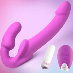 Simply Sweet Anal Pegging Toys | Strapless Strap On Dildos>Vibrating Strapless Strap-On w/ Remote