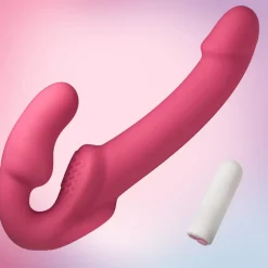Simply Sweet Strapless Strap On Dildos>Vibrating Strapless Strap-On