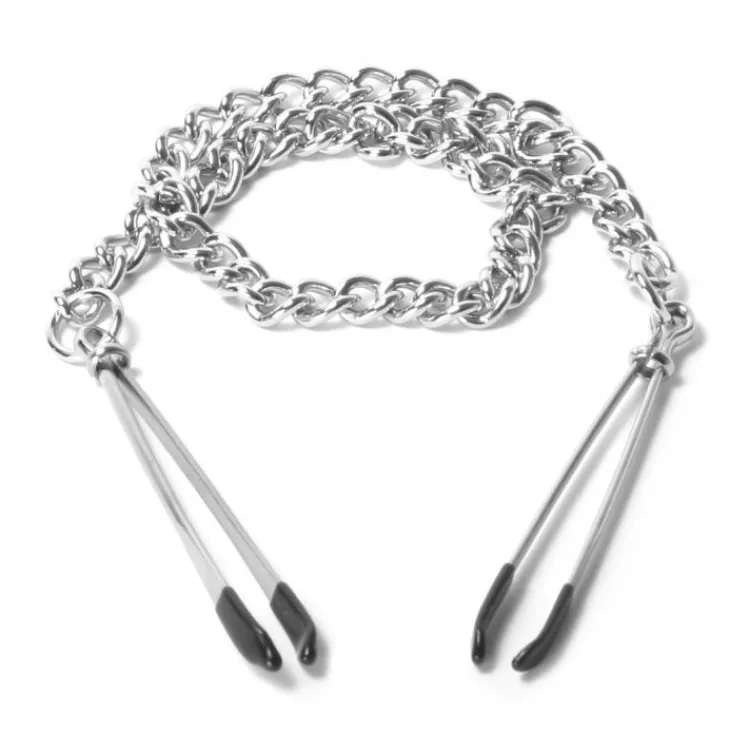 Kink Industries Starter Bdsm & Bondage Kits | Nipple Clamps & Stimulators>Vinyl Coated Nipple Clamps