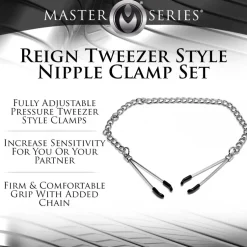 Kink Industries Starter Bdsm & Bondage Kits | Nipple Clamps & Stimulators>Vinyl Coated Nipple Clamps
