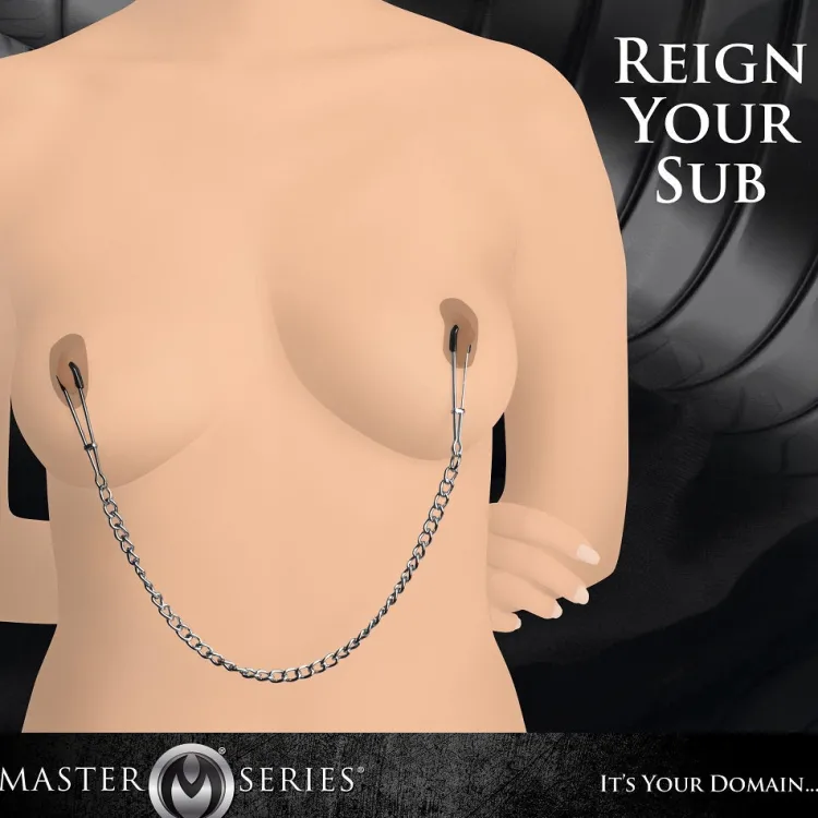 Kink Industries Starter Bdsm & Bondage Kits | Nipple Clamps & Stimulators>Vinyl Coated Nipple Clamps