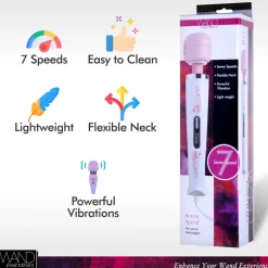 Wand Essentials Wand Massagers | Adult Massage>7-Speed Wand Massager