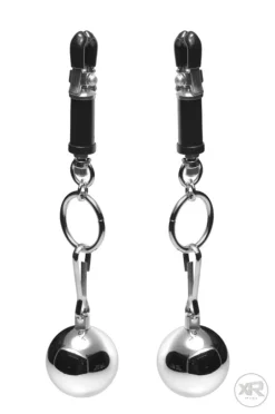 Master Series Nipple Clamps & Stimulators>Weighted Barrel Clamp Nipple Kit