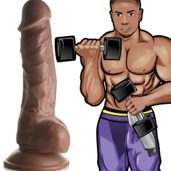 Jock Realistic Dildos>Weightlifting Wesley 7 Inch Dildo