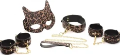 Master Series Sex Toy Kits & Collections | Ball Gags & Mouth Restraints>Wild Sex 7 Piece Bondage Set
