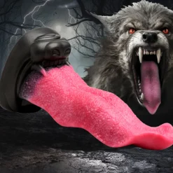 Creature Cocks Silicone Dildos | Harness Compatible Dildos>Wolf's Lick Silicone Dildo