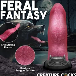 Creature Cocks Silicone Dildos | Harness Compatible Dildos>Wolf's Lick Silicone Dildo