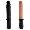 Master Series Silicone Dildos | Vibrating Dildos>8X Auto Pounder Vibrating and Thrusting Dildo with Handle