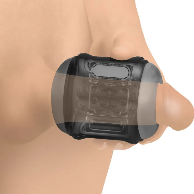 LoveBotz Automatic & Hands-Free Masturbators | Vibrating Strokers>10X Cyber Stroke Vibrating Masturbator
