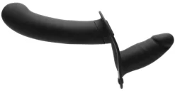 Strap U Anal Pegging Toys | Harness Compatible Dildos>28X Double Diva 1.5 Inch Double Dildo with Harness and Remote Control