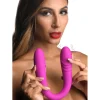 Inmi Silicone Dildos | Vibrating Dildos>7X Double Team Silicone Double Dildo with Remote