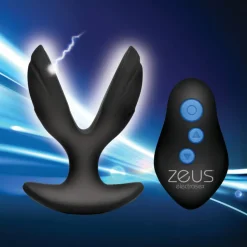 Zeus Electrosex Electro Sex | Vibrating Butt Plugs>64X Electro-Spread Vibrating and Estim Silicone Butt Plug