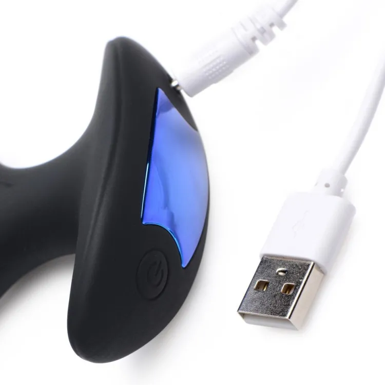 Zeus Electrosex Electro Sex | Vibrating Butt Plugs>64X Electro-Spread Vibrating and Estim Silicone Butt Plug