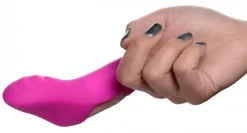 Frisky Insertable & Realistic Dildo Vibrators | G-Spot Vibrators>7X Finger Bang'her Pro Silicone Finger Vibe
