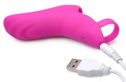 Frisky Insertable & Realistic Dildo Vibrators | G-Spot Vibrators>7X Finger Bang'her Pro Silicone Finger Vibe