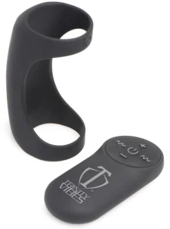 Trinity Vibes Penis Rings | Cock Ring Vibrators>28X G-Shaft Silicone Ring with Remote Control