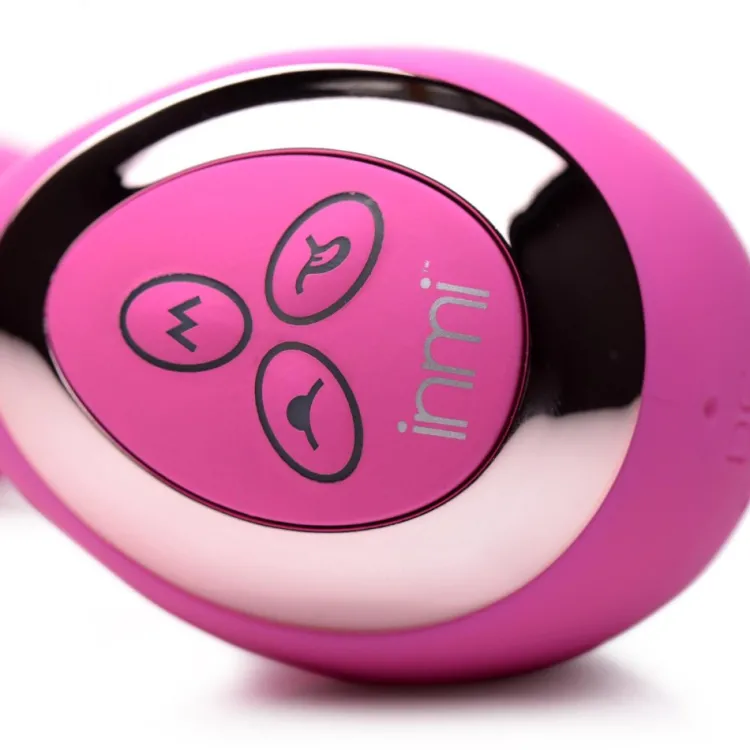 Inmi Insertable & Realistic Dildo Vibrators | G-Spot Vibrators>10X Licking G-Throb Rechargeable Silicone Vibrator