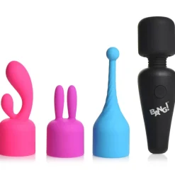 Bang Travel Essentials | Starter Bdsm & Bondage Kits>10X Mini Wand with 3 Attachments