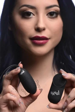 Bang Bullet & Egg Vibrators | App Controlled & Remote Vibrators>28X Nubbed Silicone Vibrating Egg with Remote Control