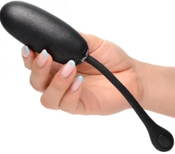 Bang Bullet & Egg Vibrators | App Controlled & Remote Vibrators>25X Platinum Series Plush Egg with Digital Remote Control