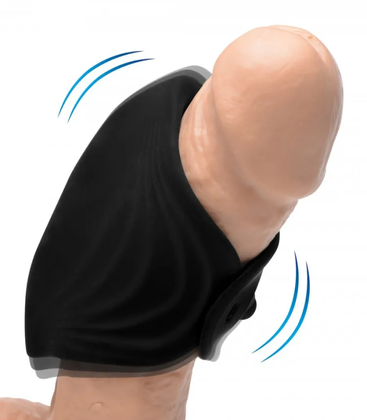 Trinity Vibes Vibrating Strokers | Vibrating Masturbators>10X Pleasure Stroke Vibrating Silicone Penis Sleeve