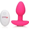 Curve Toys Vibrating Butt Plugs | Butt Plugs>10X Pop Rocker Vibrating Silicone Plug with Remote