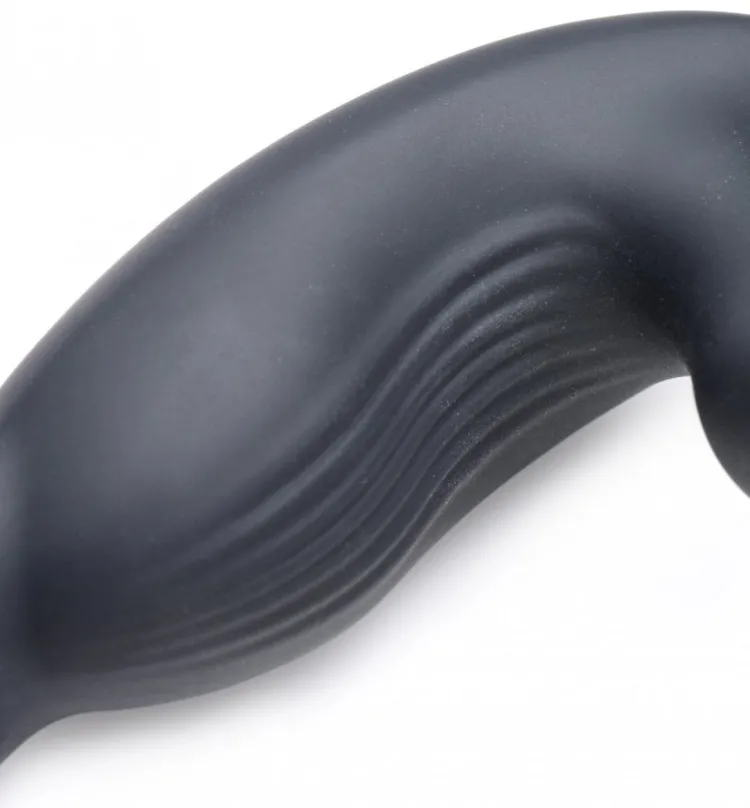 Alpha Pro Unique Anal Toys | Prostate Massagers>7X P-Strap Milking and Vibrating Prostate Stimulator with Cock and Ball Harness