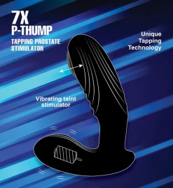 Alpha Pro Prostate Massagers | Insertable & Realistic Dildo Vibrators>7X P-Thump Tapping Prostate Stimulator