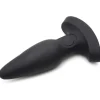 Thunderplugs Vibrating Butt Plugs | Butt Plugs>25X Pulsing and Vibrating Silicone Plug with Remote