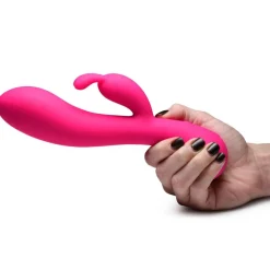 Rumblers Insertable & Realistic Dildo Vibrators | Rabbit & Dual Stimulation Vibrators>10X Rabbit Silicone Vibrator