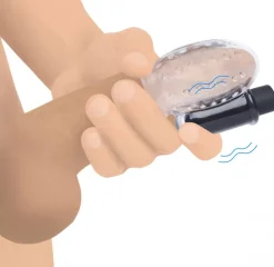 Trinity Vibes App Controlled & Remote Vibrators>28X Rechargeable Penis Head Teaser with Remote Control