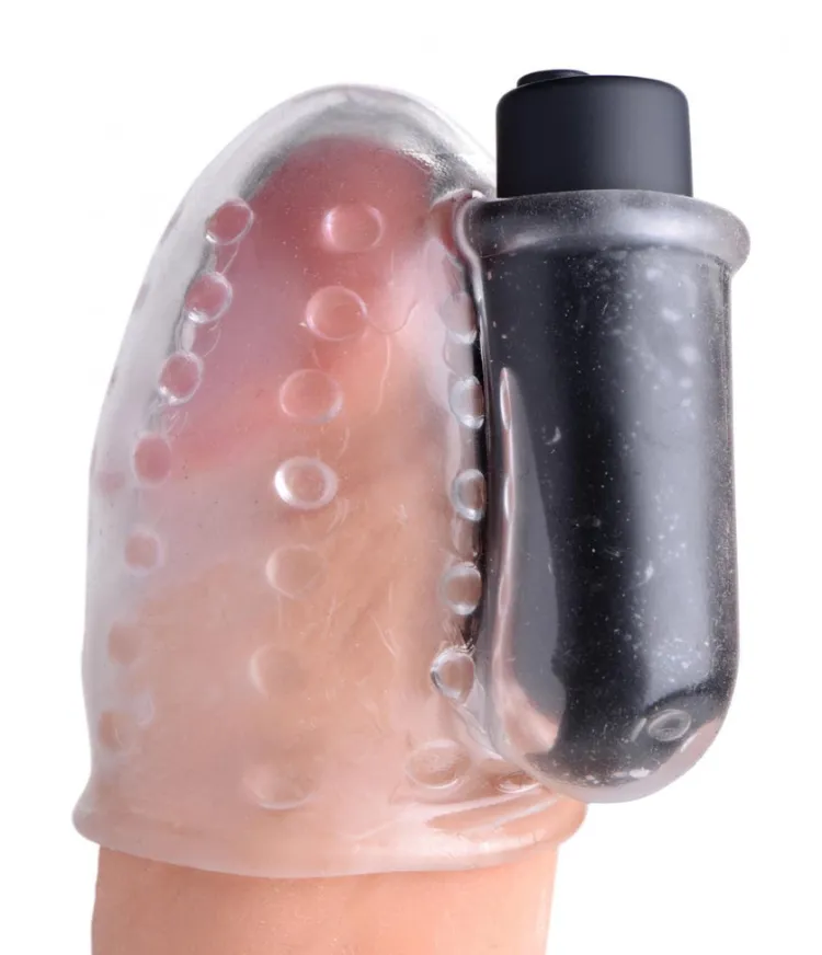 Trinity Vibes App Controlled & Remote Vibrators>28X Rechargeable Penis Head Teaser with Remote Control