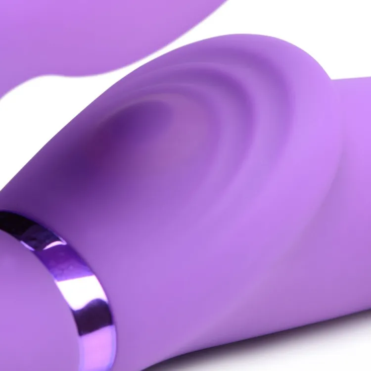 Strap U Luxury Toys | Anal Pegging Toys>10X Remote Control Ergo-Fit Clit Pulse Inflatable and Vibrating Strapless Strap-on
