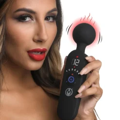 Master Series Silicone Vibrators | Unique Vibrators>72X Silicone Heating Wand Massager