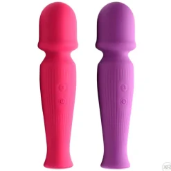 Curve Toys Silicone Vibrators | Rechargeable Vibrators>10X Silicone Wand Massager