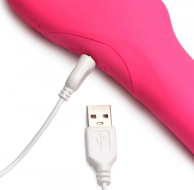 Strap U Luxury Toys | Anal Pegging Toys>30X Thrusting and Vibrating Strapless Strap-On With Remote Control