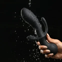 Rumblers Luxury Toys | Dual Penetration Vibrators>10X Triple Stim Silicone Vibrator