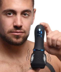 Trinity Vibes Automatic & Hands-Free Masturbators | Waterproof Vibrators>10X Turbo Silicone Penis Head Pleaser