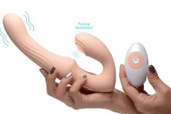 Strap U Anal Pegging Toys | Strapless Strap On Dildos>15X U-Pulse Pulsing & Vibrating Strapless Strap-On w/ Remote
