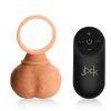 Curve Toys Ultra Realistic Sex Toys | Cock & Ball Devices>28X Vibrating Realistic Balls with Remote