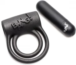 Bang Travel Essentials | Cock & Ball Devices>25X Vibrating Silicone Cock Ring with Remote Control