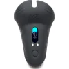 Trinity Vibes Luxury Toys | Cock & Ball Devices>10X Vibrating Silicone Cock Ring with Taint Stim and Remote