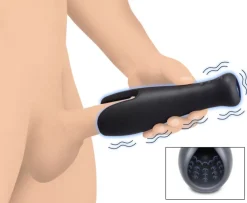 Trinity Vibes Automatic & Hands-Free Masturbators | Vibrating Strokers>10X Vibrating Silicone Masturbator Stroker