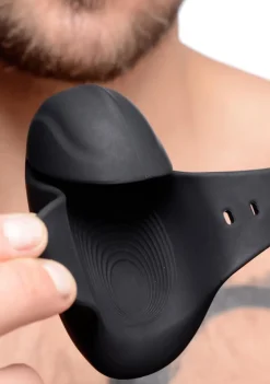 Trinity Vibes Prostate Massagers | Silicone Vibrators>8X Vibrating Silicone Penis Head Stimulator