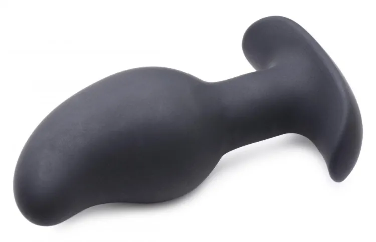 Zeus Electrosex Electro Sex | Vibrating Butt Plugs>8X Volt Drop Vibrating and E-Stim Silicone Prostate Massager with Remote